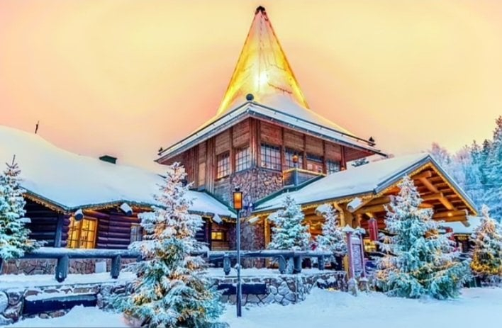 Thị trấn Rovaniemi là “quê hương chính thức của ông già Noel” chứ không phải Bắc Cực 