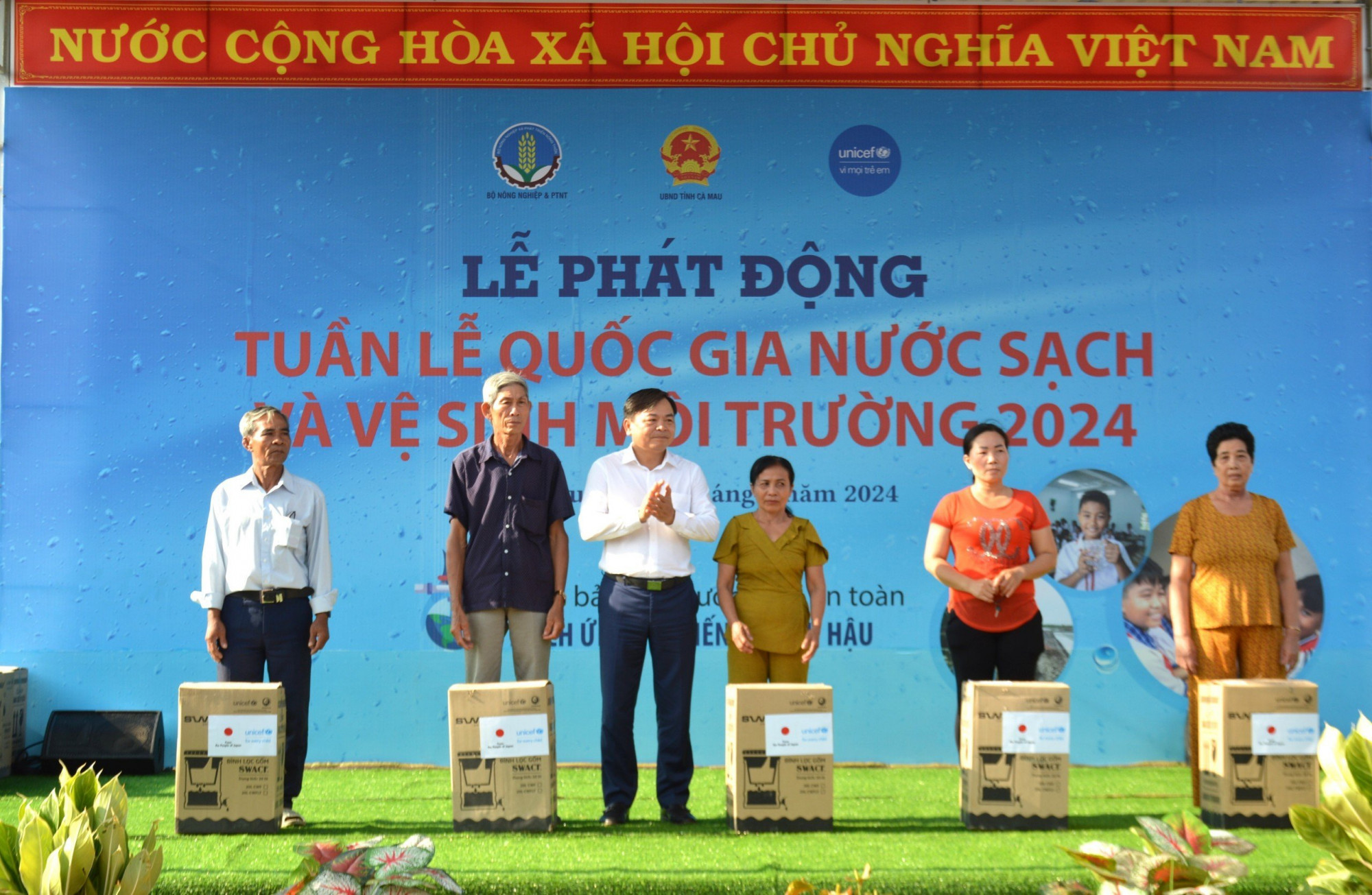 lễ phát động “Tuần lễ Quốc gia Nước sạch và Vệ sinh môi trường năm 2024”.