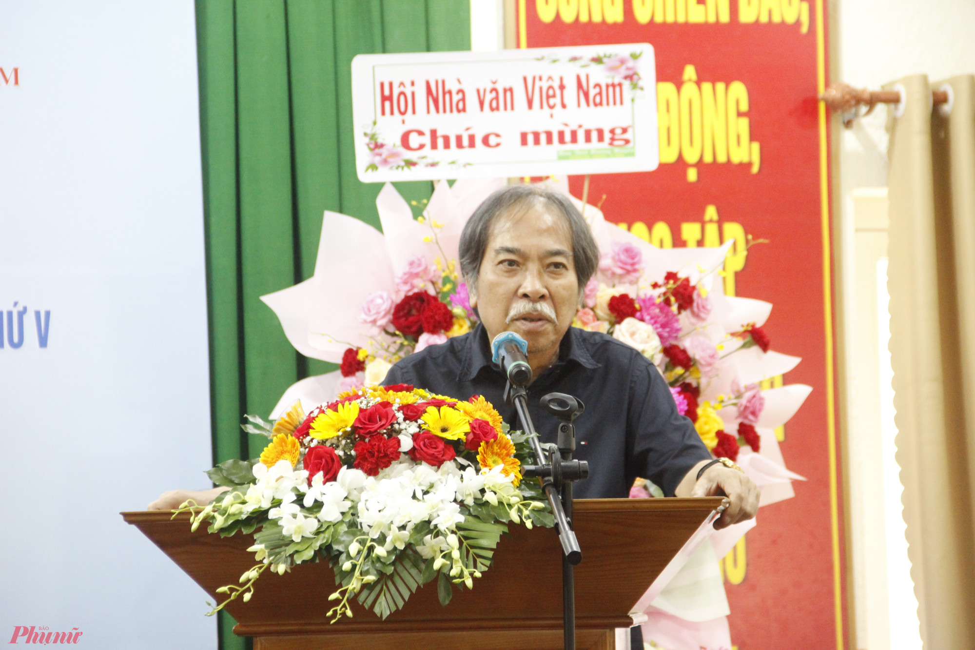 Ông Nguyễn Quang Thiều – Chủ tịch Hội Nhà văn Việt Nam.
