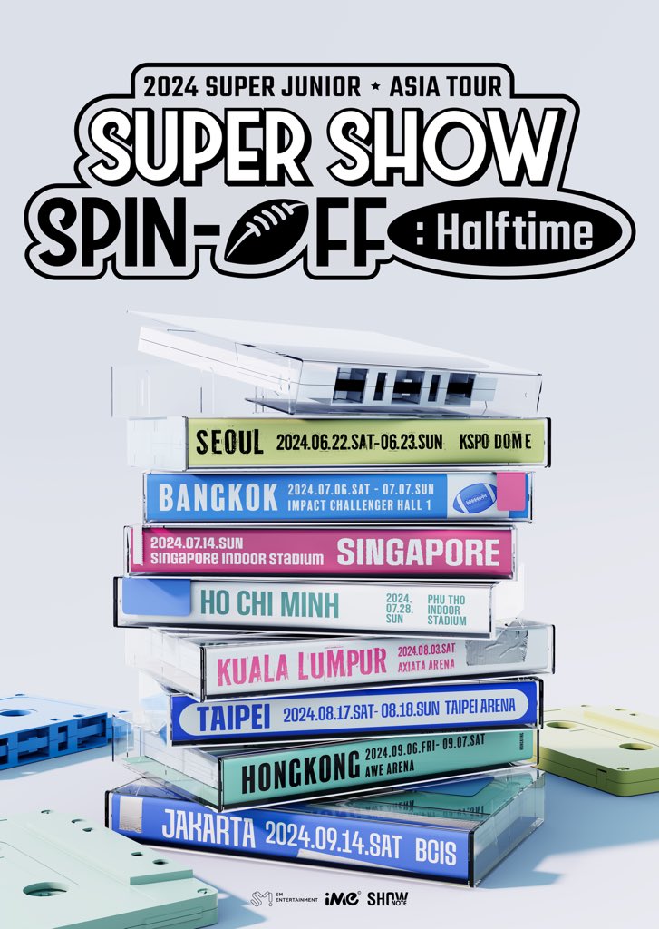 Super Junior công bố tour diễn mới của nhóm.