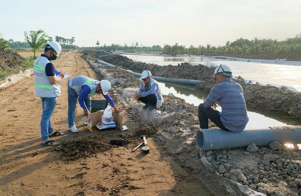 Dự án cầu Đại Ngãi bị ảnh hưởng tiến độ do thiếu hụt cát