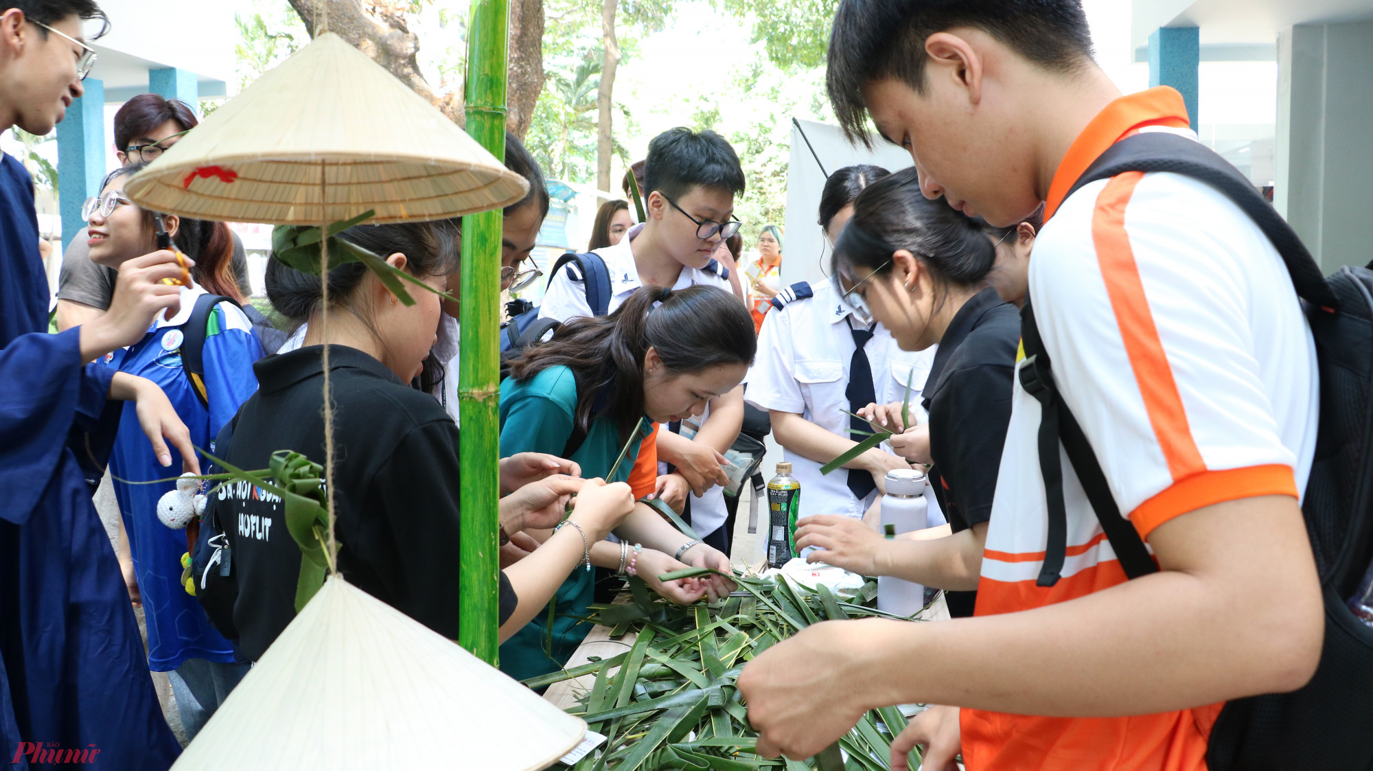 Gian hàng trò chơi dân gian Việt Nam cũng nhận được nhiều sự quan tâm