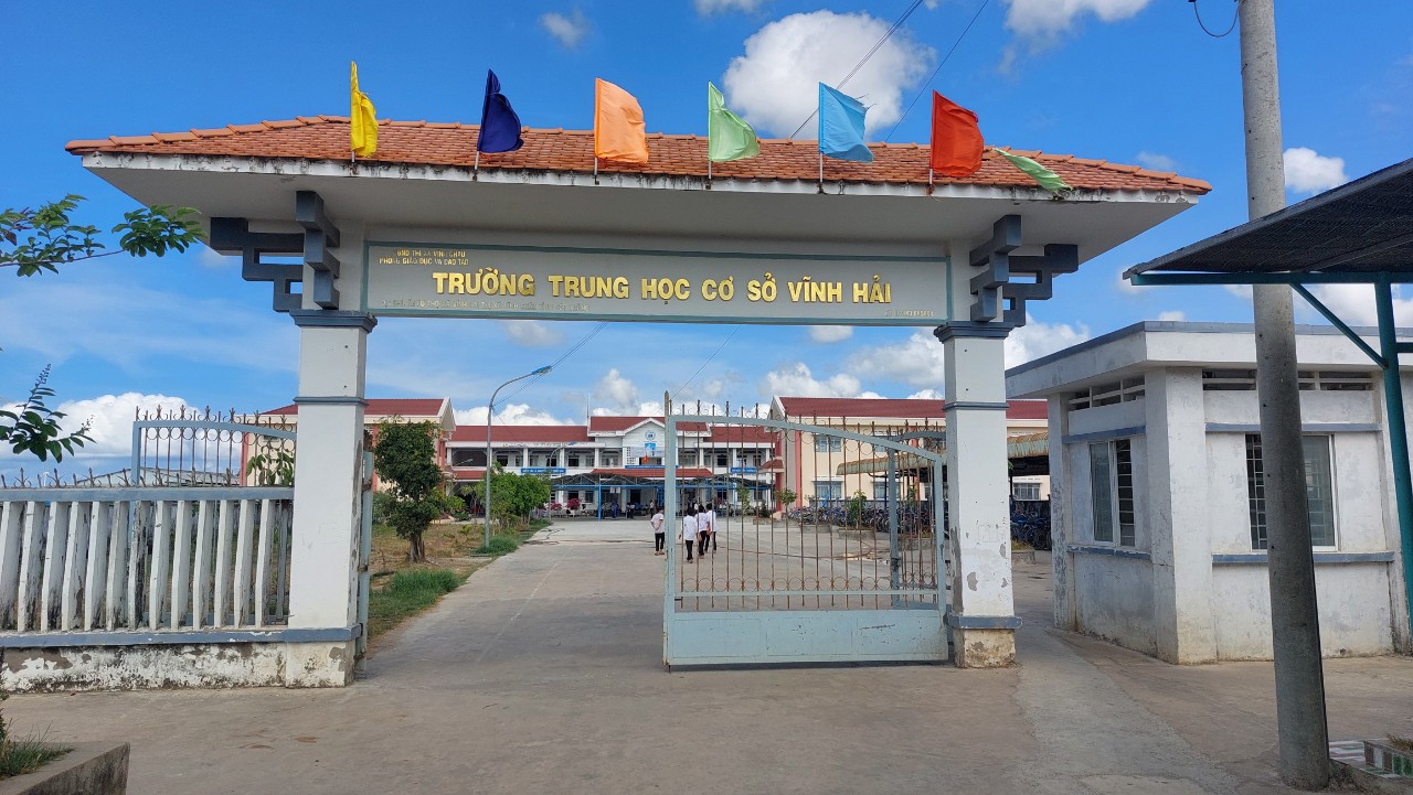 Trường THCS Vĩnh Hải (xã Vĩnh Hải, thị xã Vĩnh Châu, tỉnh Sóc Trăng) 