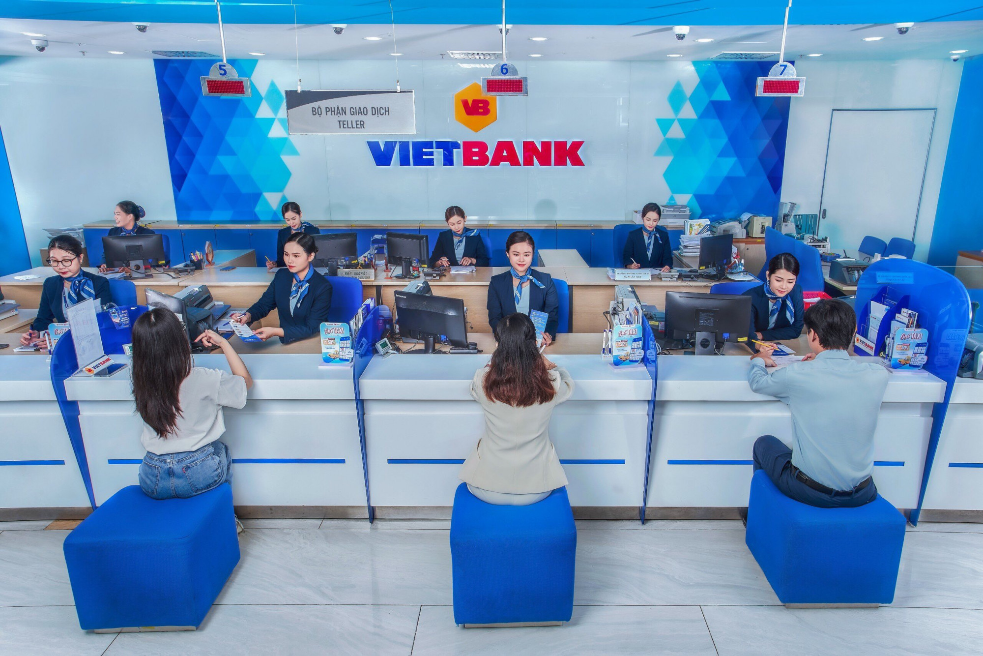 Toàn cảnh giao dịch Vietbank - Ảnh: Vietbank