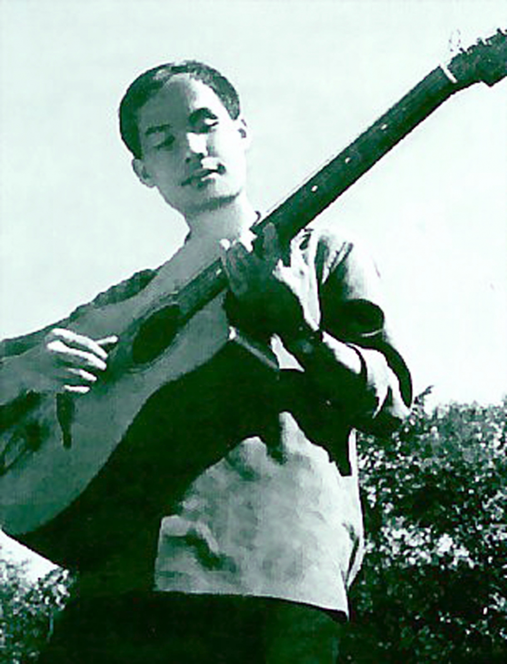 Nhạc sĩ Phạm Minh Tuấn năm 1963 - Ảnh nhân vật cung cấp