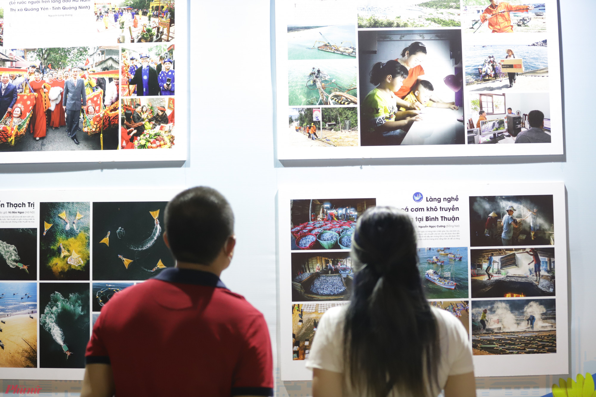 Tại phố đi bộ Nguyễn Huệ có nhiều hoạt động, các triển lãm được người dân quan tâm, tìm hiểu.