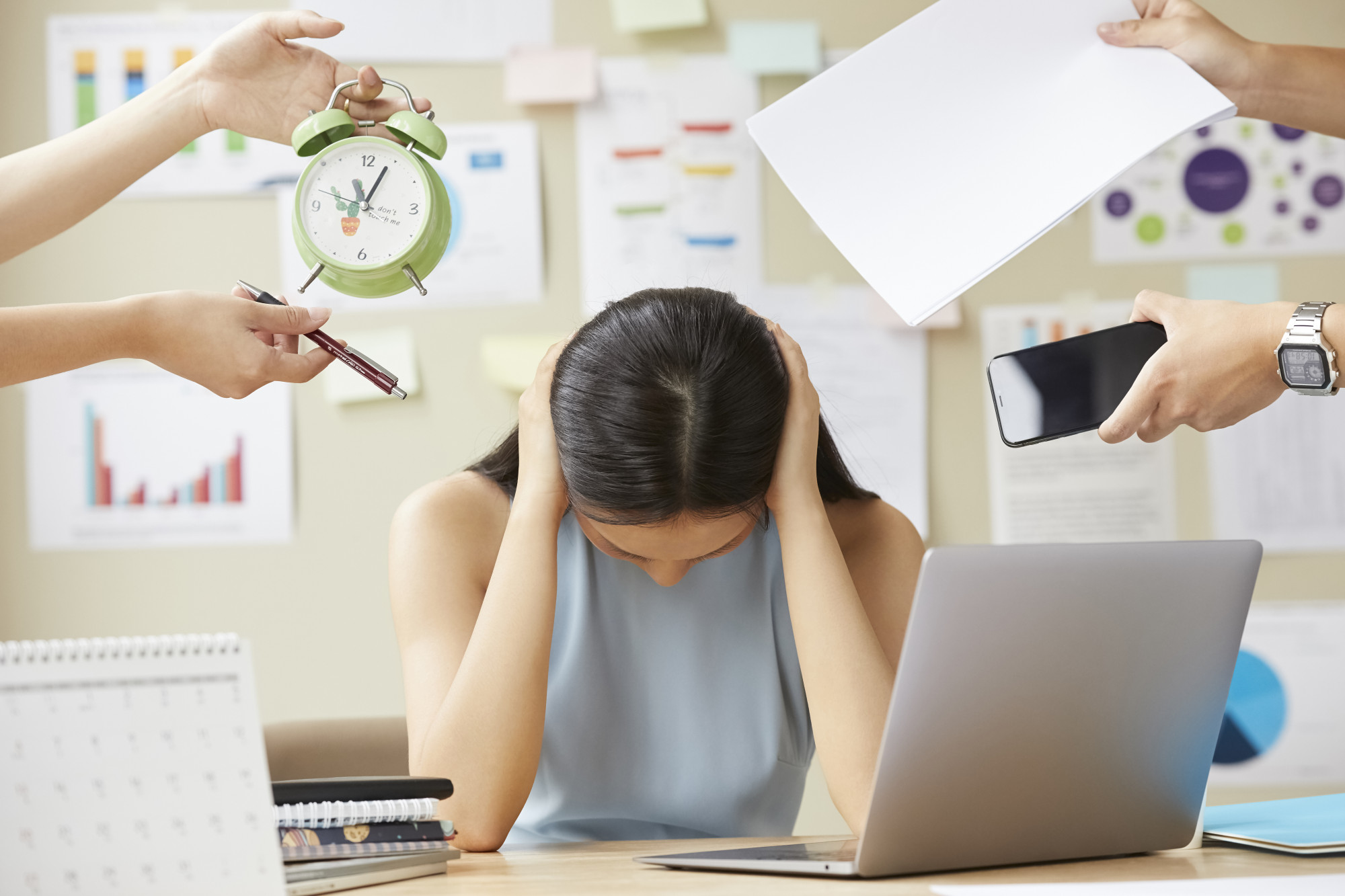 Căng thẳng, stress có thể tự lành (ảnh minh họa)