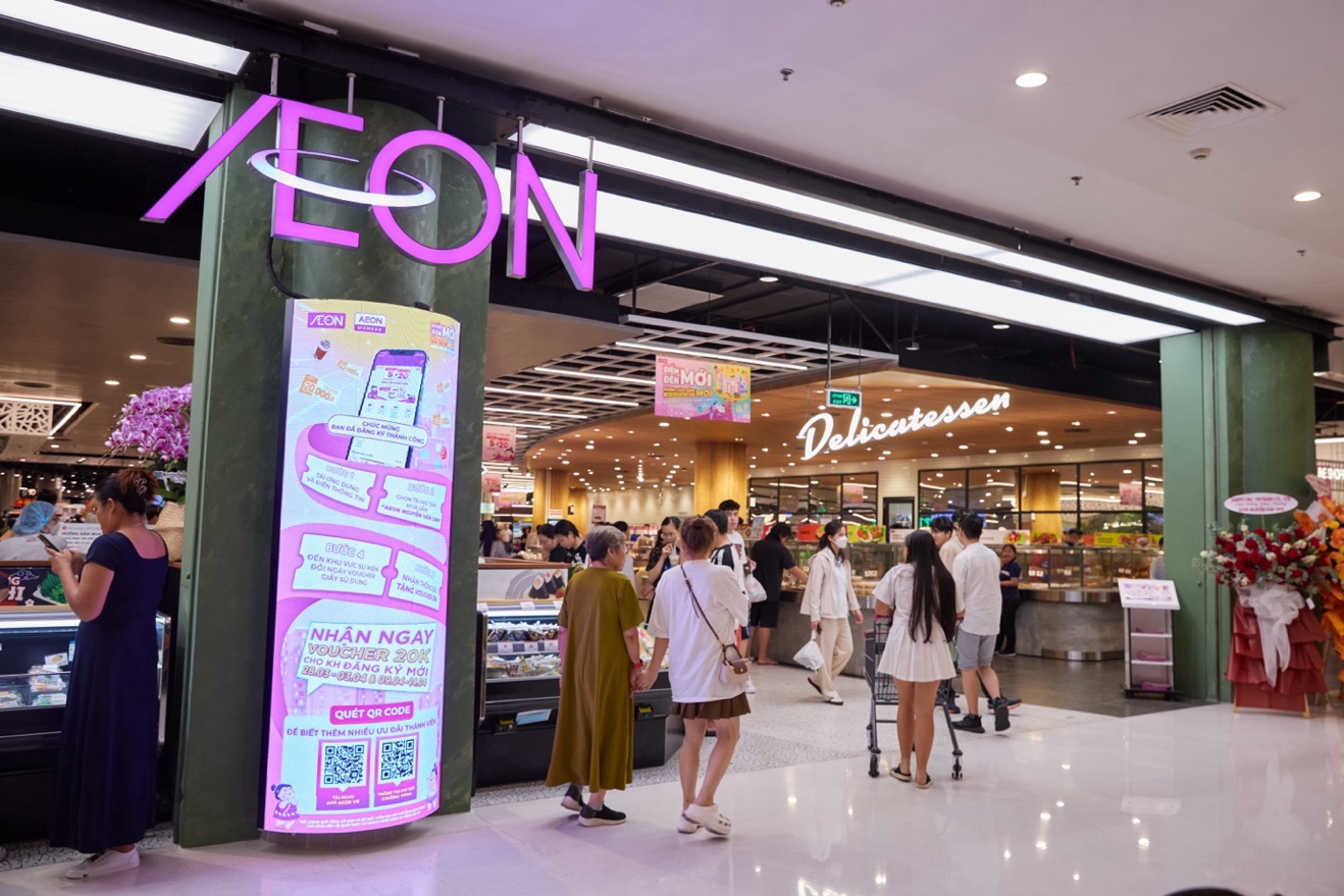 Năm 2024, AEON Việt Nam tiếp tục khai trương các trung tâm, siêu thị mới với nhiều mô hình đa dạng