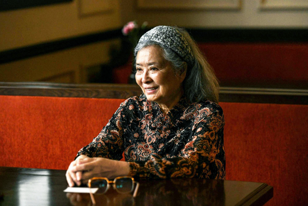 Bà Trần Tố Nga trong buổi phỏng vấn tại Hà Nội vào tháng 4/2023 - Nguồn ảnh: AFP/JIJI