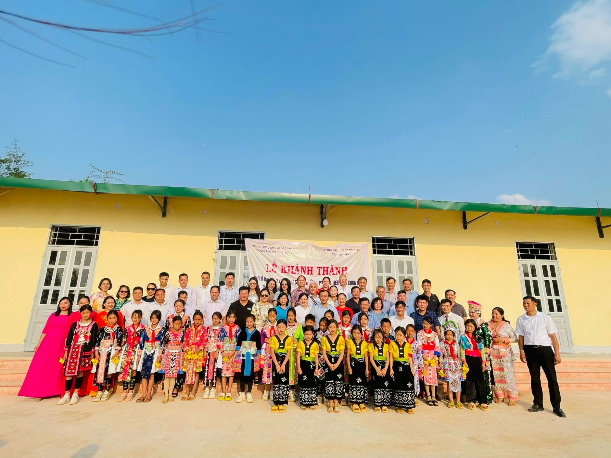 Ngành giáo dục TPHCM hỗ trợ nhà ở bán trú cho học sinh Trường Phổ thông Dân tộc Bán trú Tiểu học Chua Ta kinh phí 1 tỷ đồng