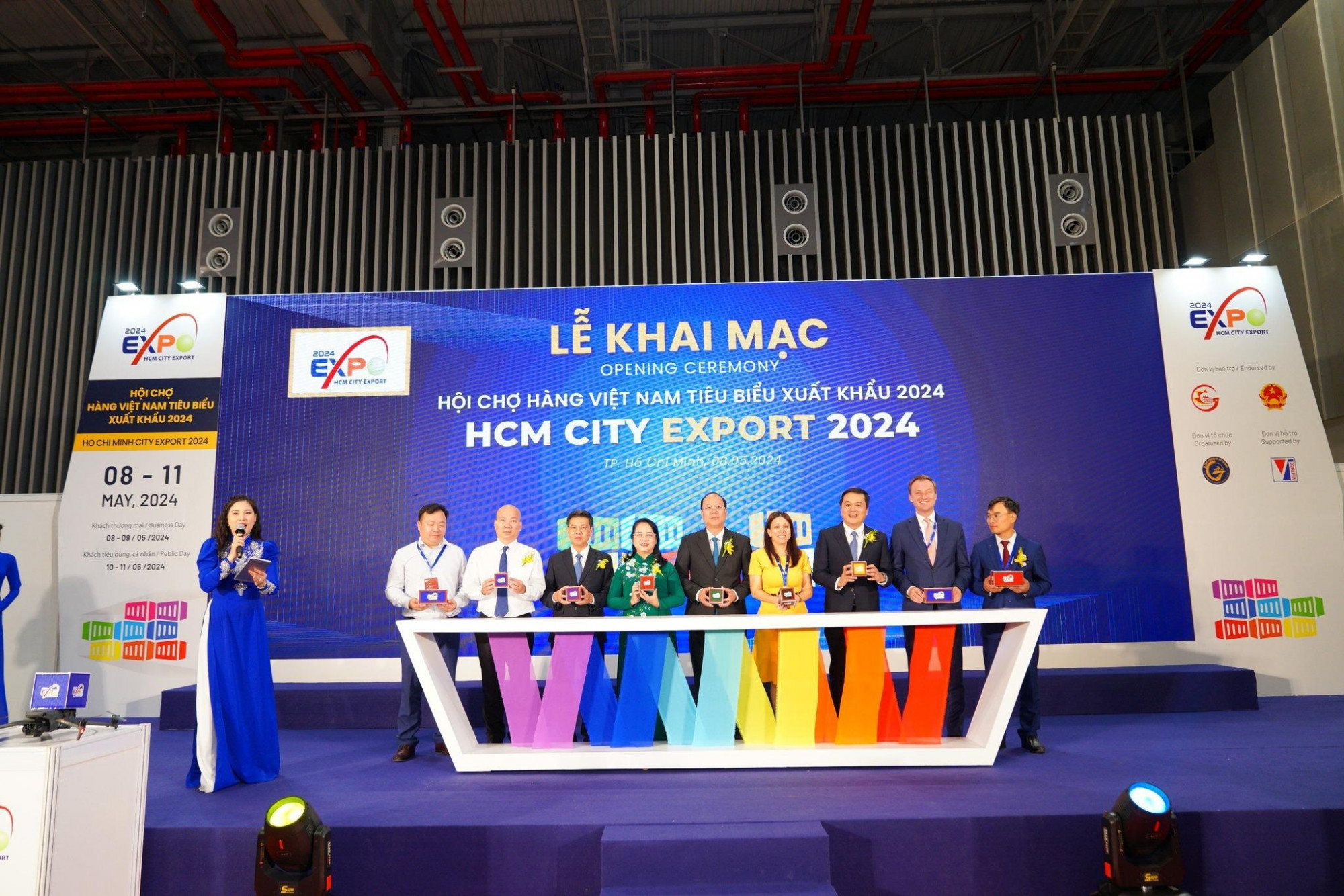 Sự kiện HCMC Export chính thức quay trở lại với quy mô lớn gấp đôi so với năm 2023 -Nguồn ảnh: Fanpage HCM City Export