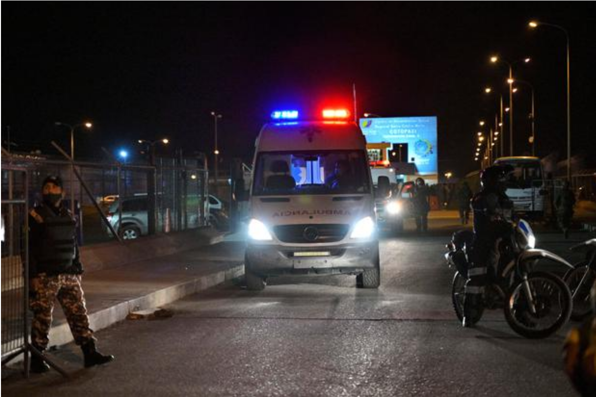 Các vụ bạo lực băng đảng liên tục xảy ra ở Ecuador từ đầu năm đến nay - Ảnh: AFP