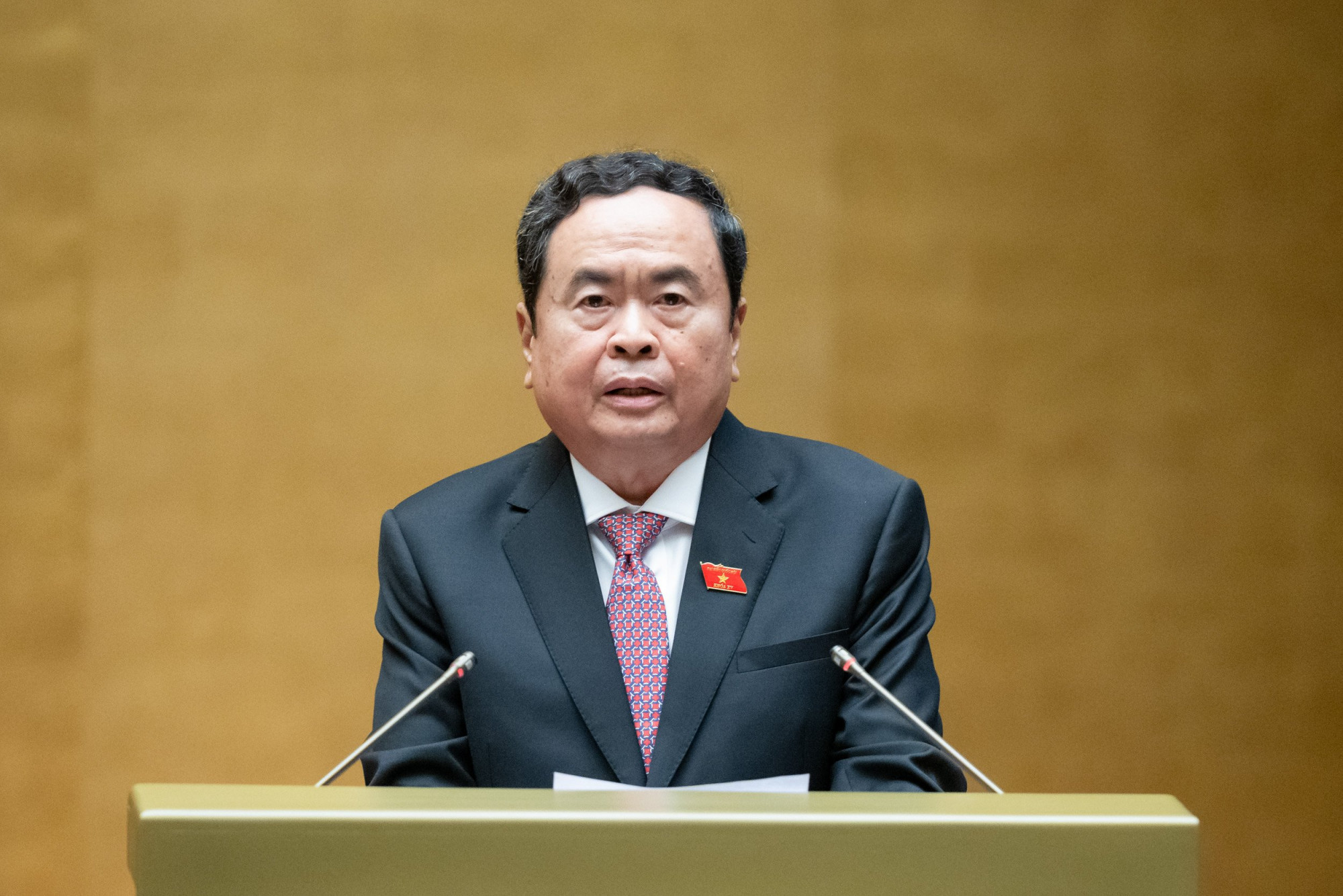 Ông Trần Thanh Mẫn được bầu làm Chủ tịch Quốc hội khóa XV