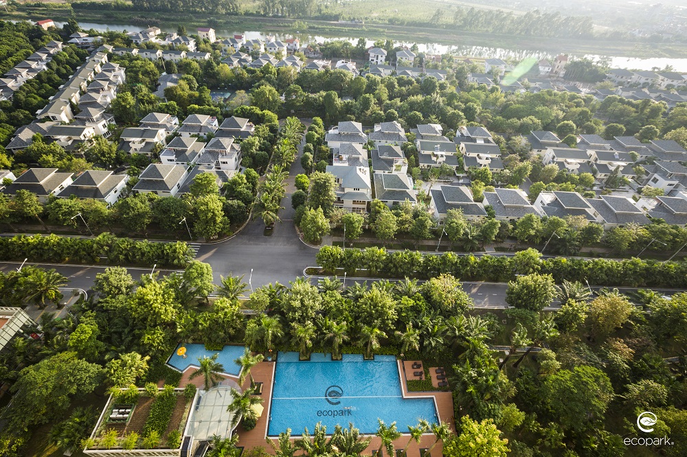 Ảnh thực tế Khu đô thị Ecopark