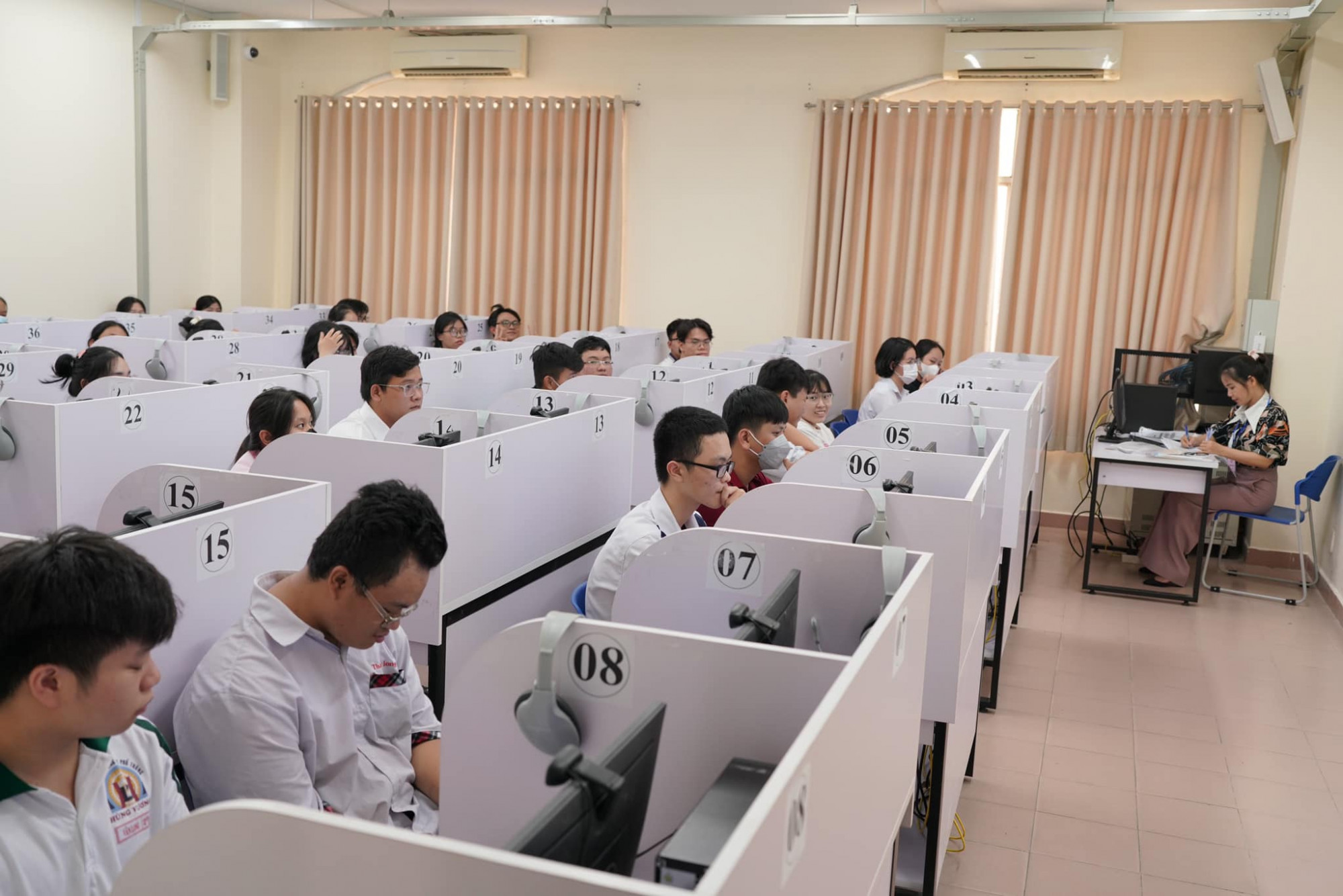 Thí sinh dự thi đánh giá năng lực của Trường Đại học Sư phạm TPHCM