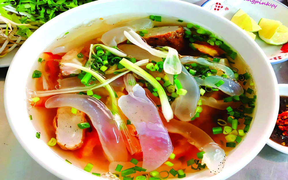 Bún chả cá sứa Ninh Hòa