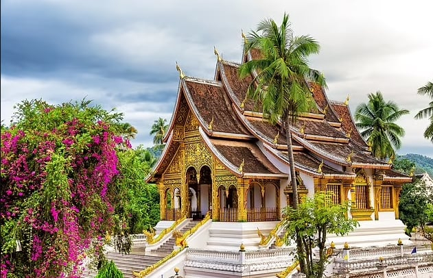 Một ngôi chùa ở Luang Prabang - Ảnh: Getty images/Stockphoto