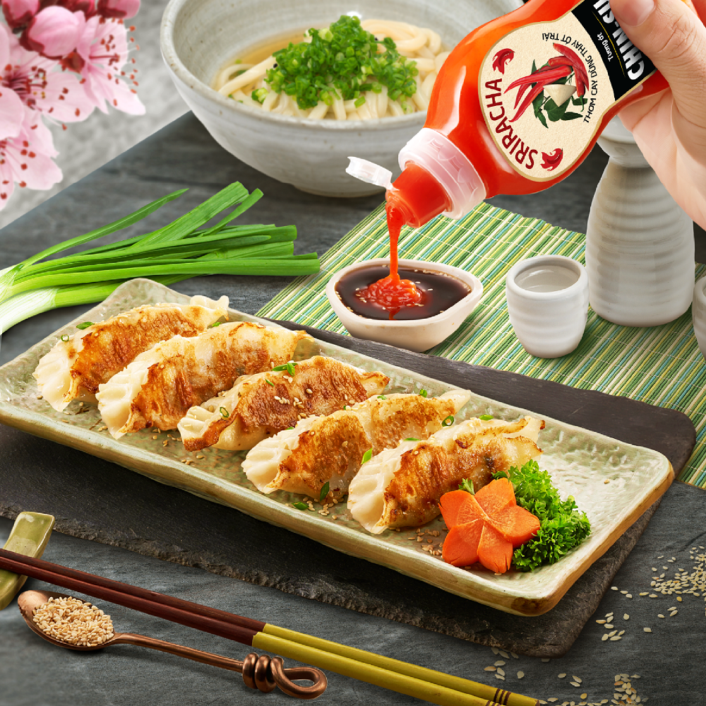 Tương ớt Chin-SU Sriracha kết hợp cùng các món ăn đặc sản