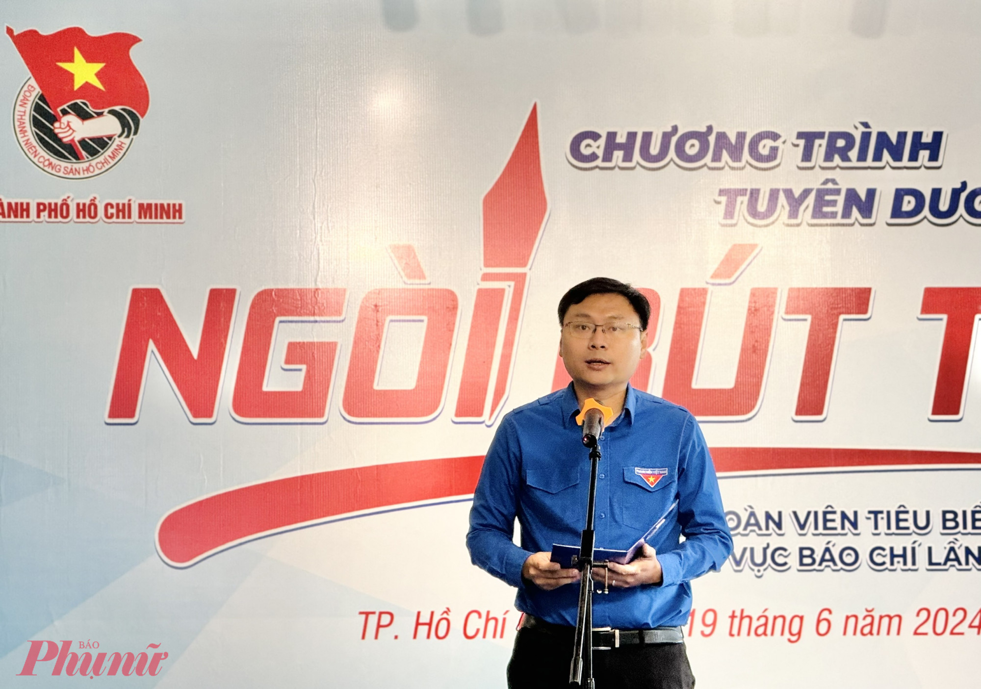 Đồng chí Trương Minh Tước Nguyên phát biểu tại lễ trao giải 