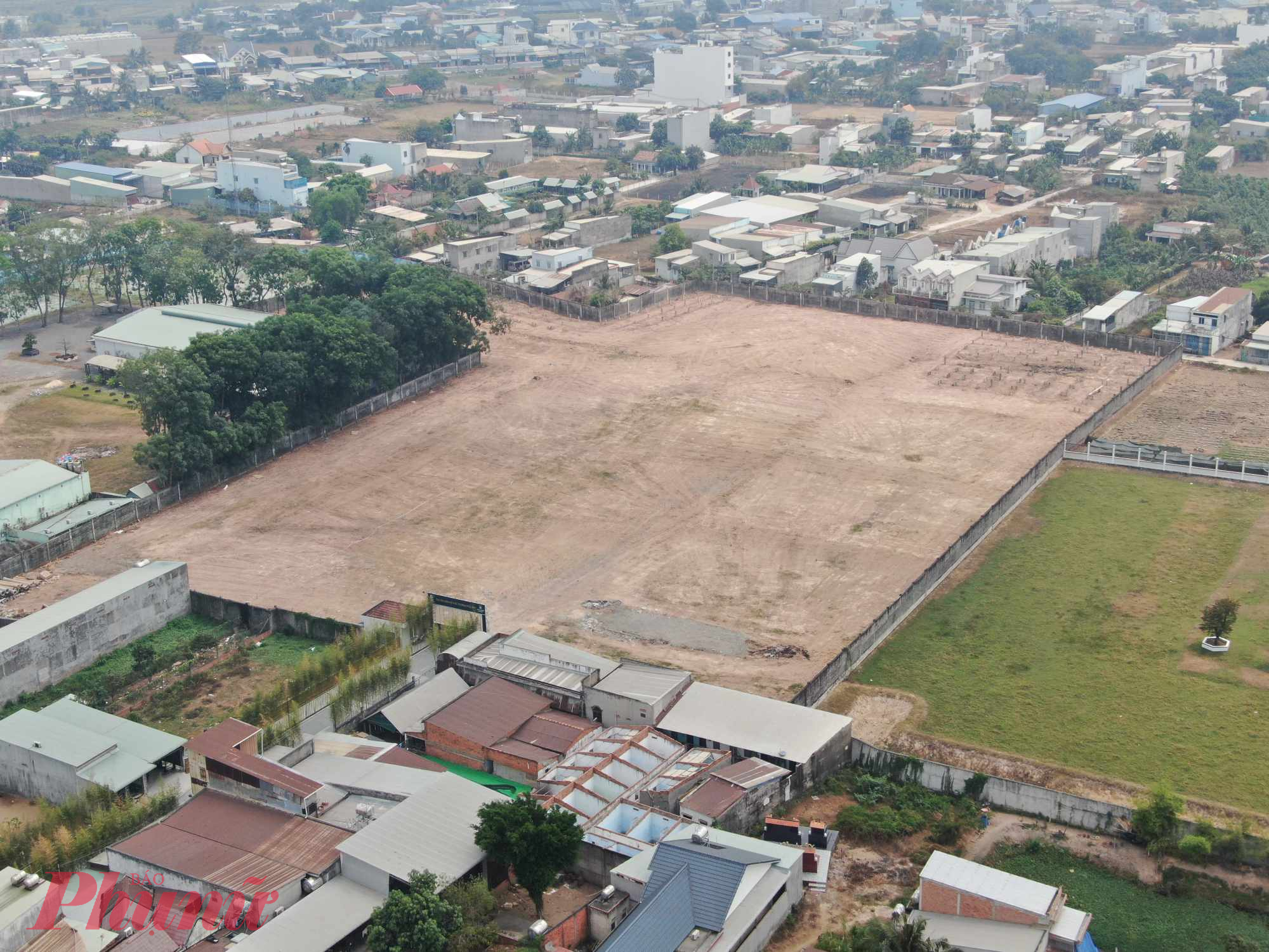 Khu đất được giới thiệu sẽ thực hiện dự án Cát Tường Phú An (Phú An Residence).