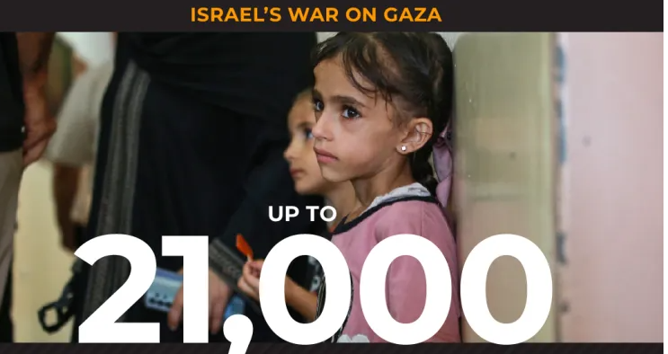 Gần 21.000 trẻ em bị mất tích hoặc chết vì cuộc xung đột giữa Hamas và Israel