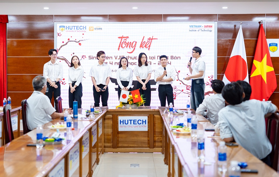 Sinh viên ở hầu hết các ngành đào tạo thuộc Chương trình Việt - Nhật đều có cơ hội tham gia thực tập - Ảnh: HUTECH
