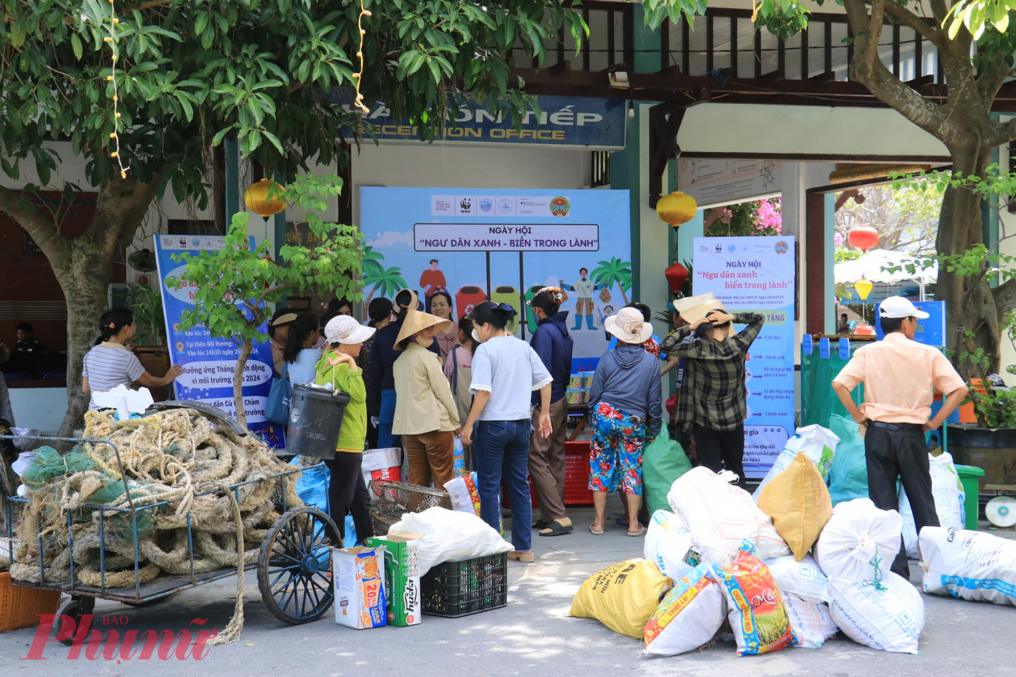 Ngày hội thu hút đông đảo ngư dân ở đảo Cù Lao Chàm tham gia