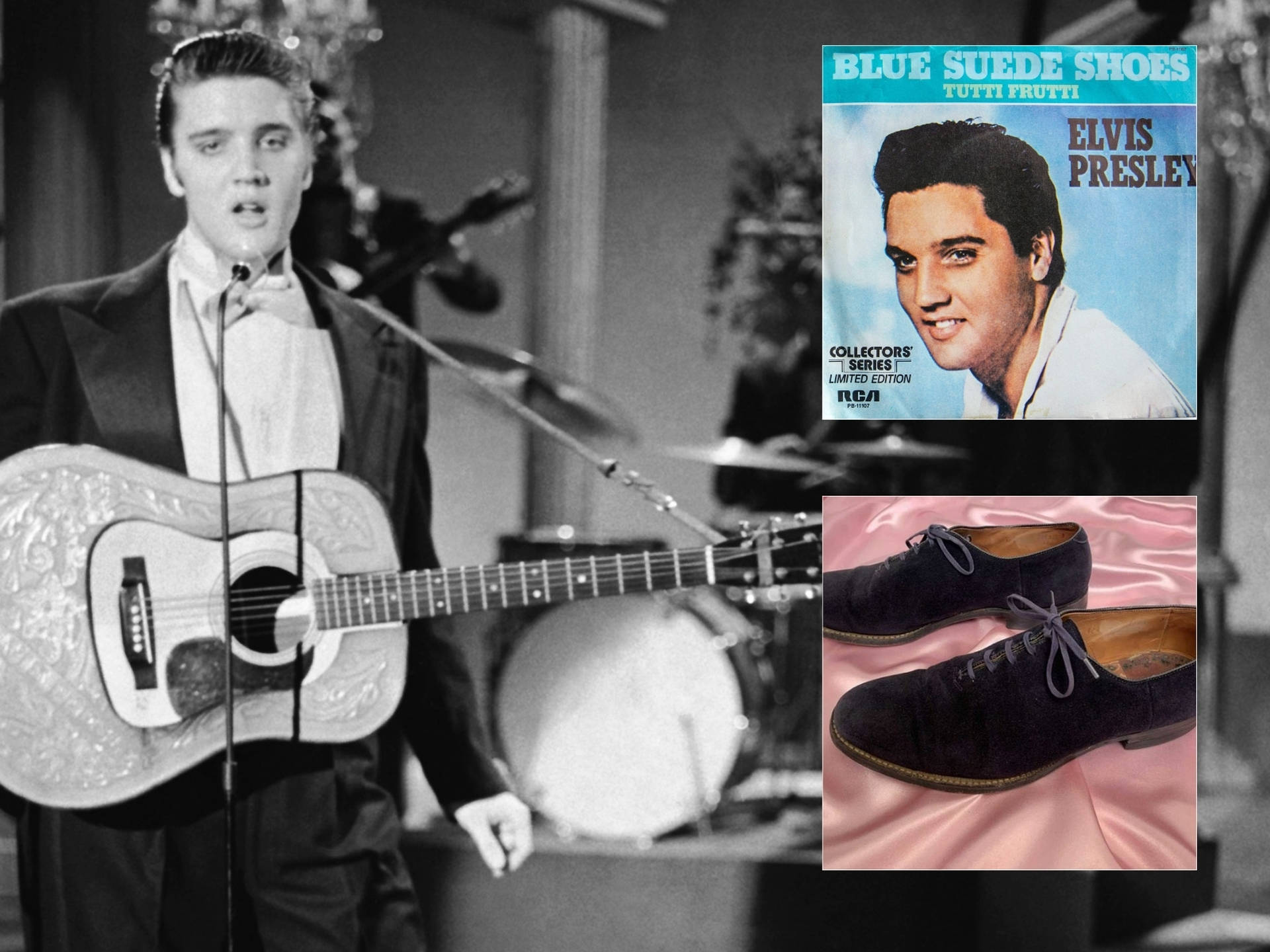 Đôi giày gắn bó với Elvis Presley trong những năm đầu sự nghiệp được bán đấu giá.