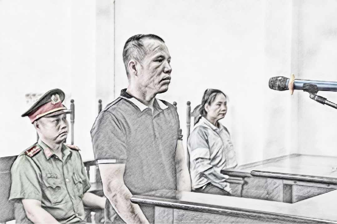 Đinh Khương Linh tại phiên tòa - Ảnh: Khánh Trung