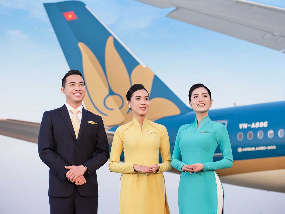Vietnam Airlines ghi dấu cột mốc 30 năm đường bay thẳng Việt Nam - Hàn Quốc, chào đón hành khách thứ 15 triệu - Ảnh: Vietnam Airlines