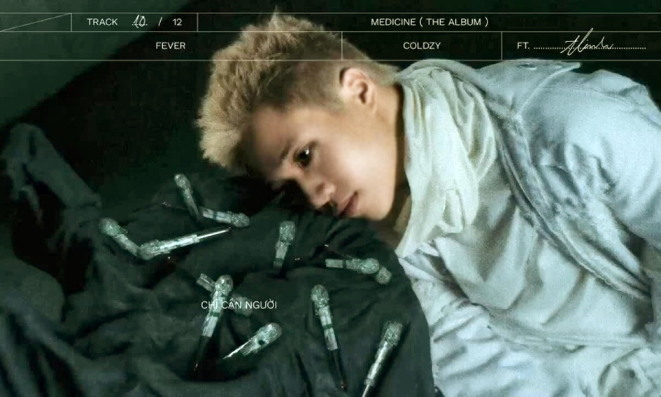Hình ảnh trong MV Fever của Coldzy kết hợp tlinh - Ảnh chụp màn hình