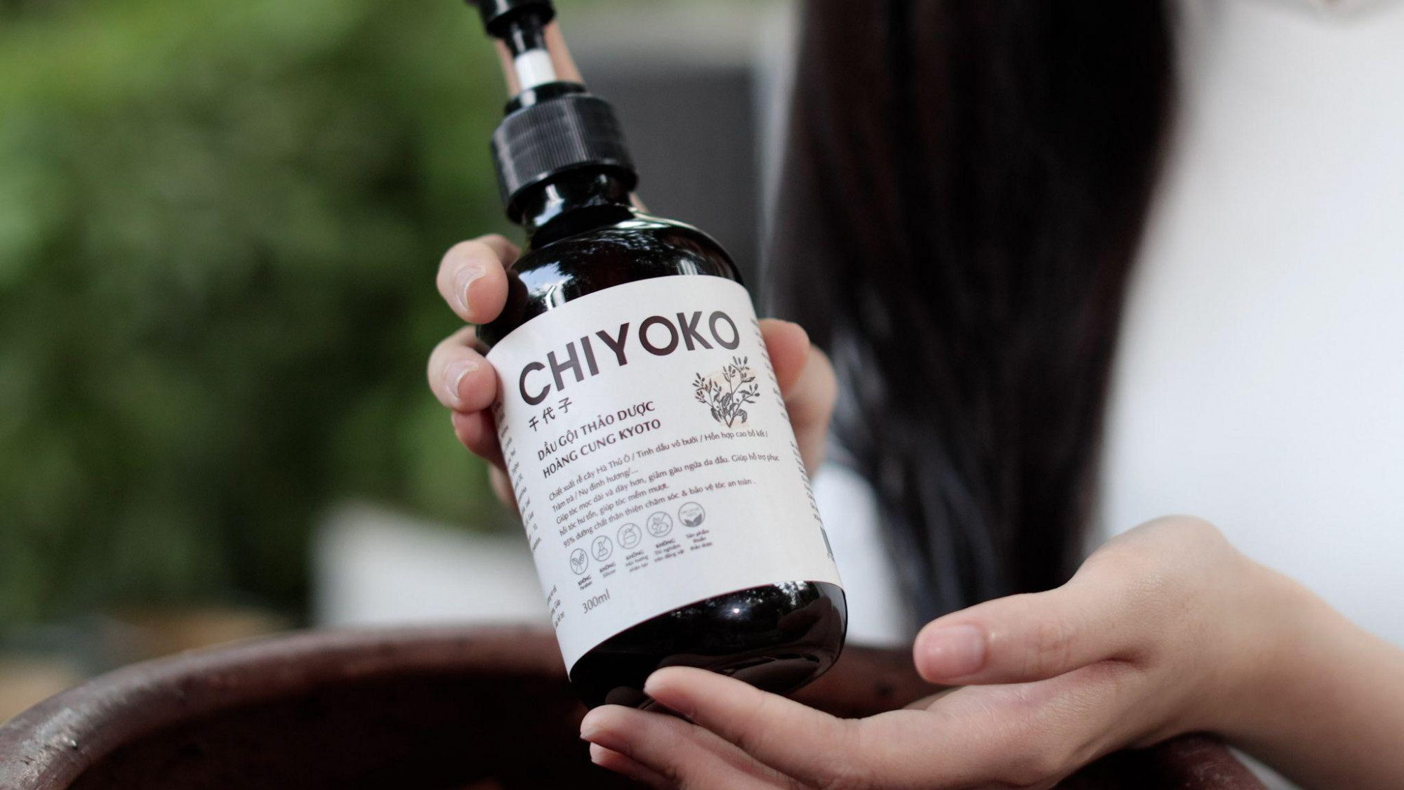 Sản phẩm dầu gội thảo dược hoàng cung Kyoto của nhà Chiyoko - Giấy phép quảng cáo sản phẩm số 1453/2024/XNQC-YTHCM