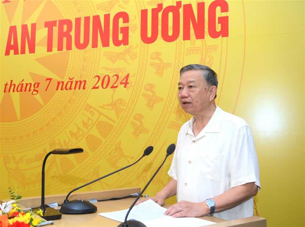 Chủ tịch nước Tô Lâm phát biểu