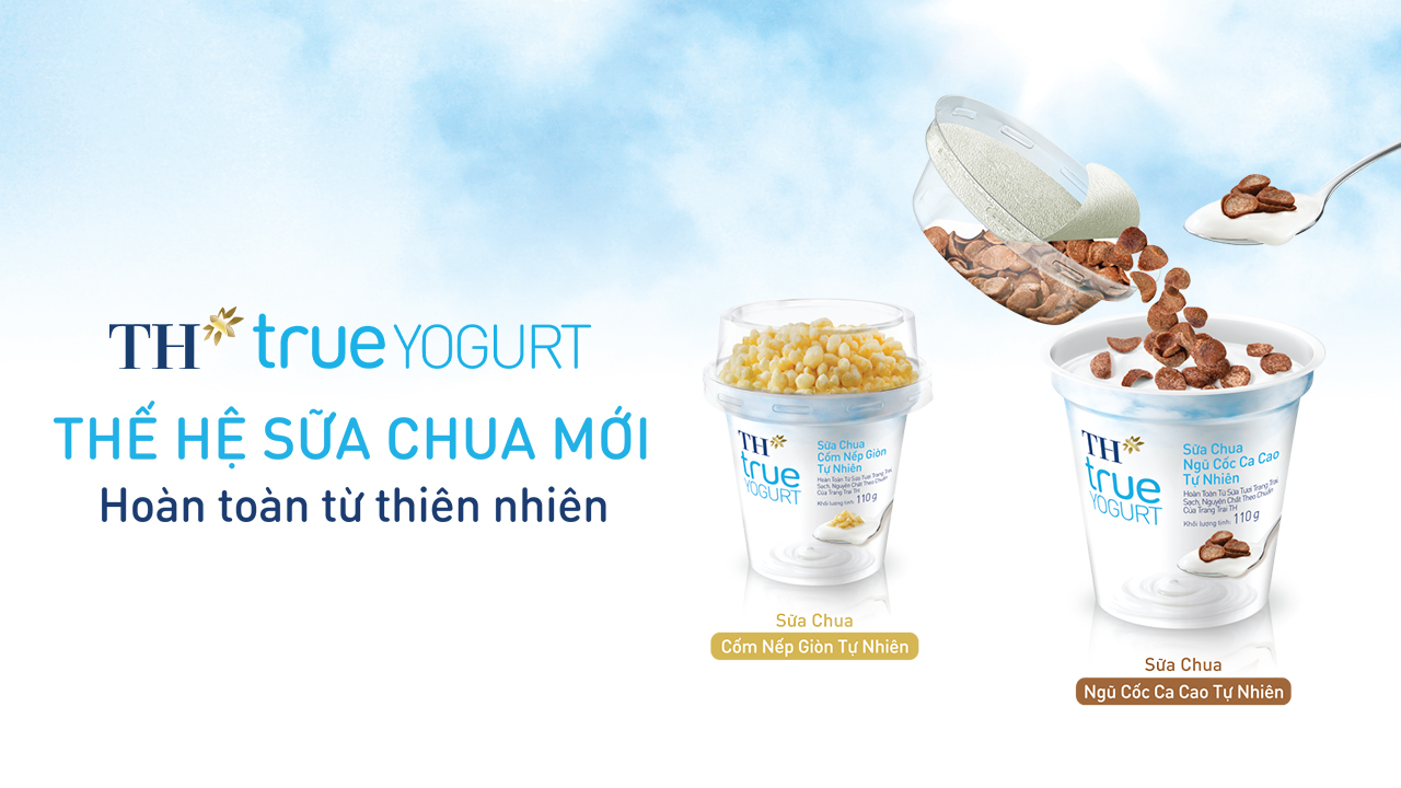 Bộ sản phẩm TH true YOGURT Top Cup - “Thế hệ sữa chua mới” từ TH sẽ mang đến những trải nghiệm thưởng thức độc đáo, khác biệt tới người sử dụng.