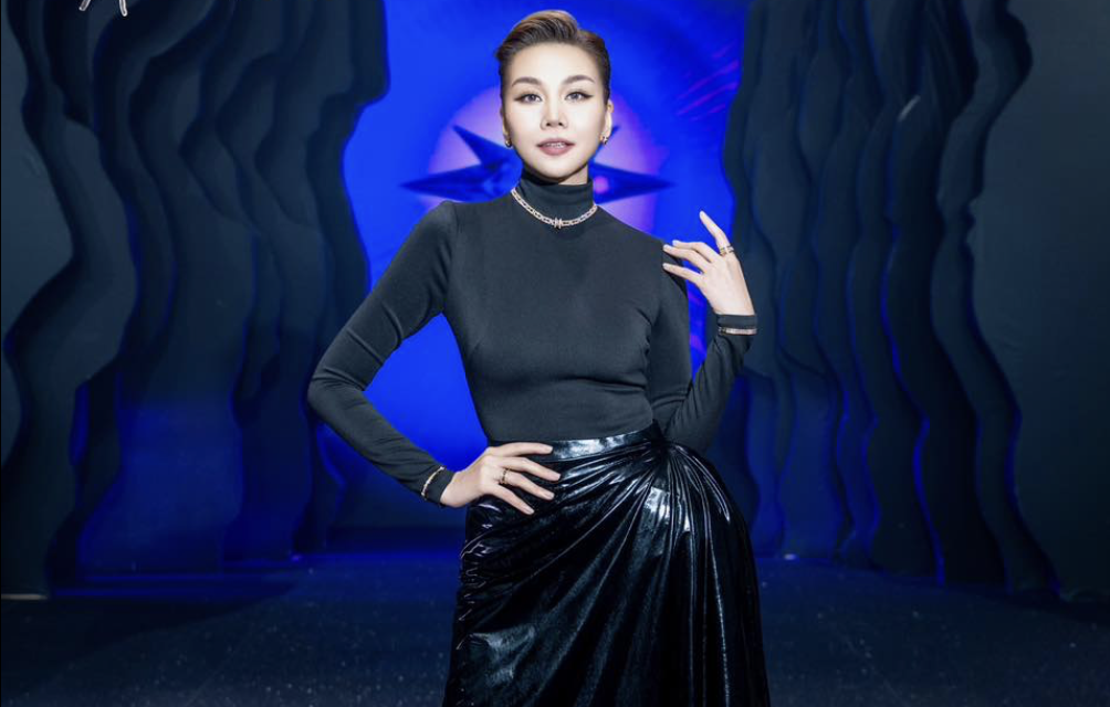 Thanh Hằng trong buổi chấm thi sơ khảo Miss Universe VietNam 2024