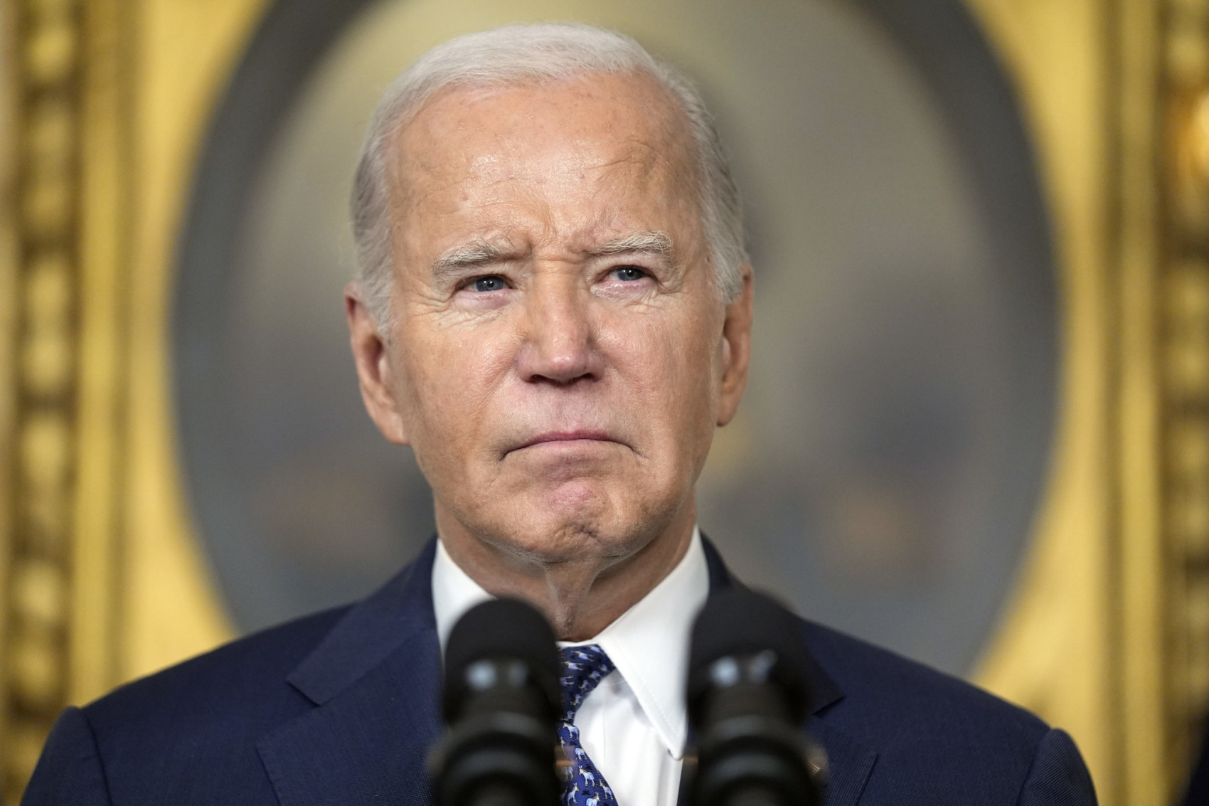 Ông Joe Biden tuyên bố rút khỏi cuộc đua tổng thống - Ảnh: AP