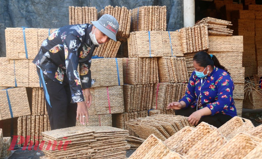 Từ công việc này đã giúp người dân vùng ĐBSCL có việc làm tăng thu nhập cho gia đình, ổn định cuộc sống.