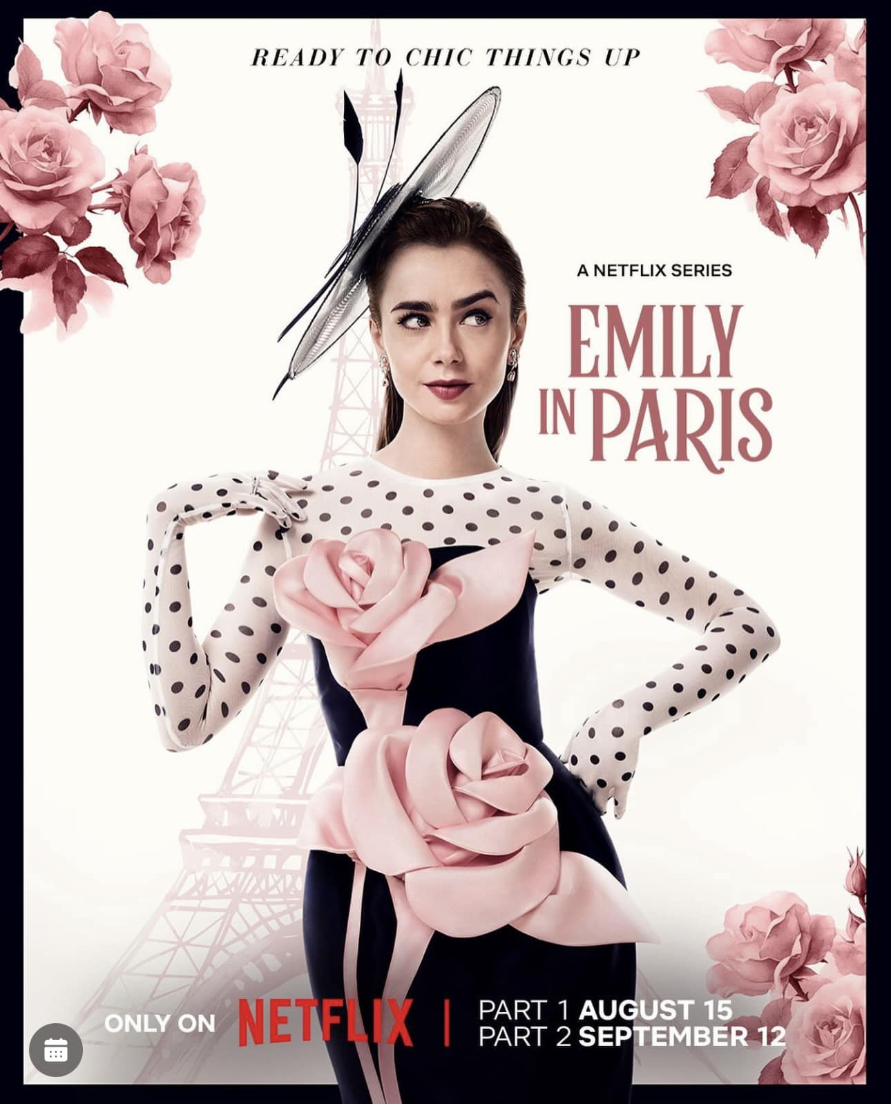 Trang phục của Đỗ Mạnh Cường xuất hiện trên poster của phim Emily in Paris mùa 4 