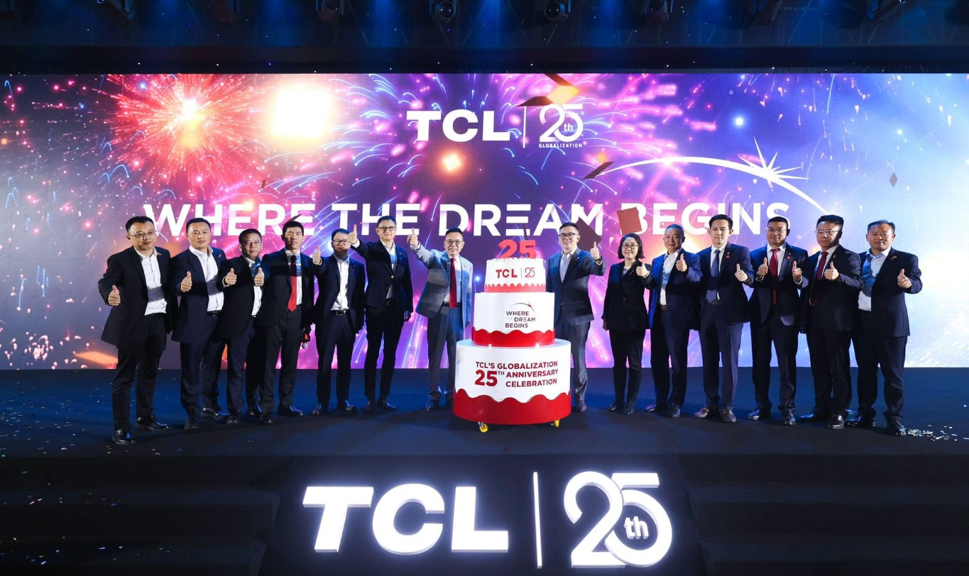 TCL kỷ niệm 25 năm có mặt tại Việt Nam - Ảnh: TCL