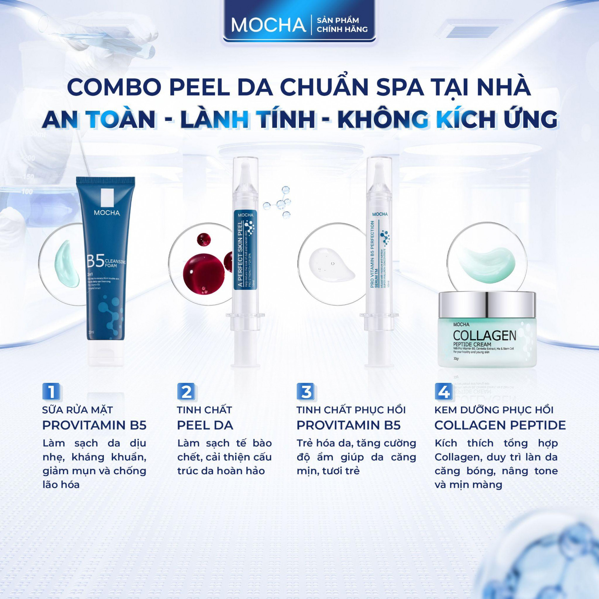 Liệu trình PEEL da an toàn, lành tính và không kích ứng, xóa tan nỗi sợ Retinol của nhiều người dùng