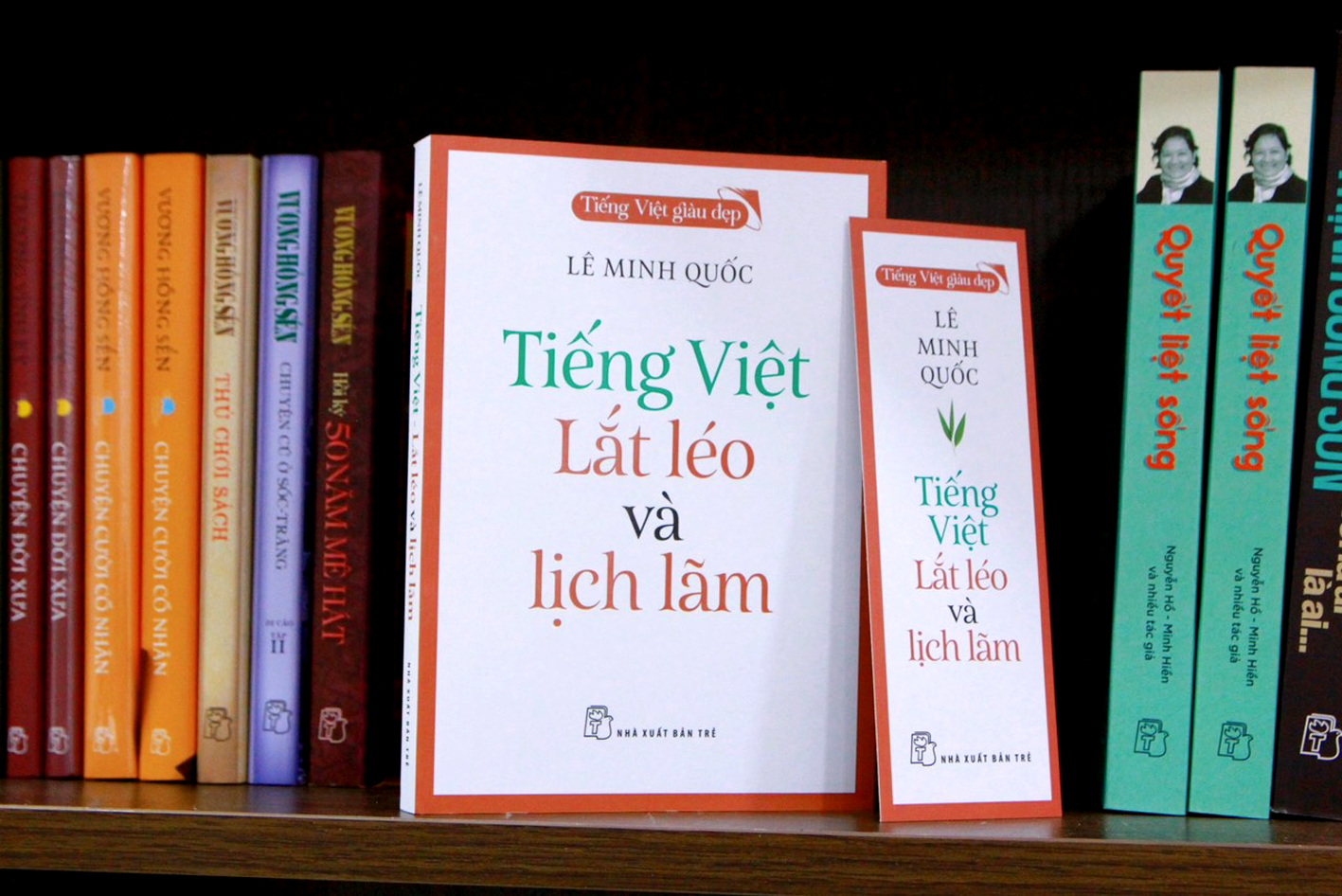 Nhiều tựa sách tôn vinh vẻ đẹp và giá trị của tiếng Việt đã được phát hành  - Nguồn ảnh: Nhà xuất bản Trẻ, Thái Hà Books