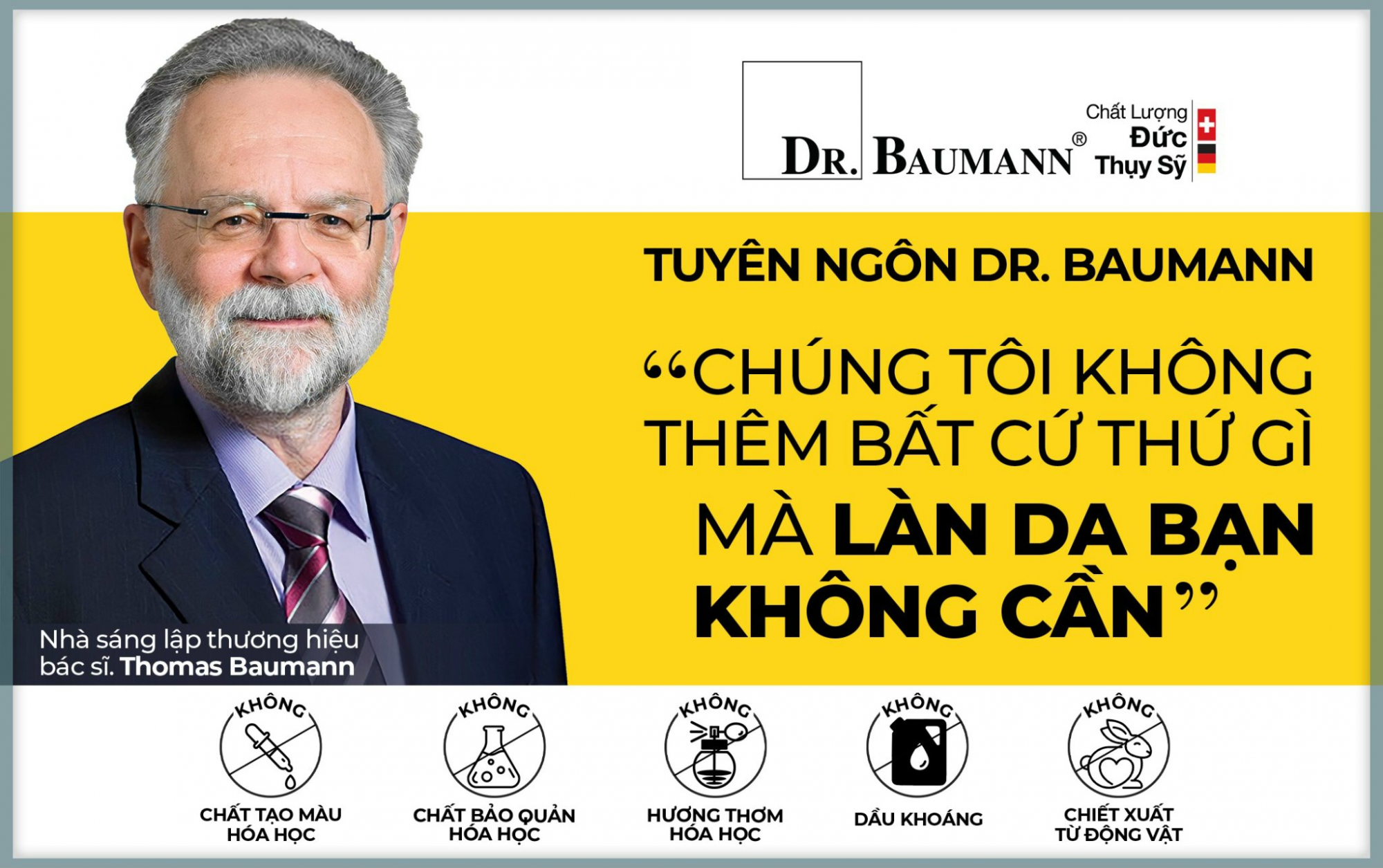 Dr.Baumann - thương hiệu chăm sóc da uy tín từ Đức