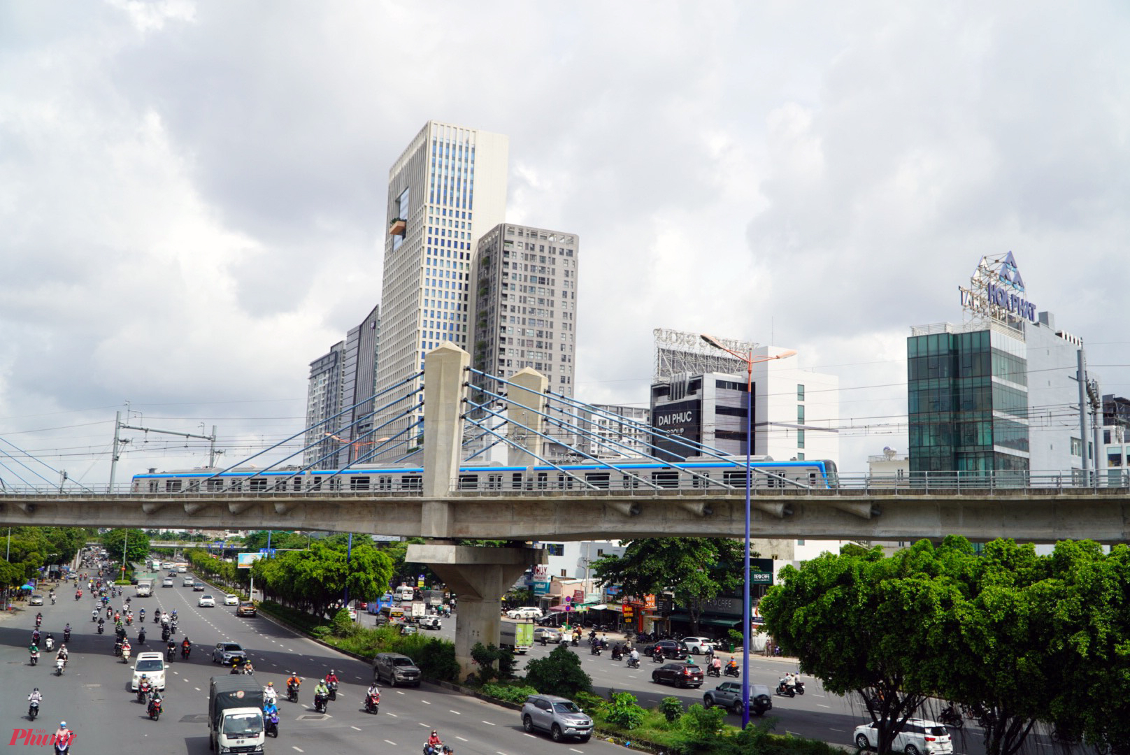 Tuyến Metro số 1 (Bến Thành - Suối Tiên) chạy thử toàn tuyến - Ảnh: Vũ Quyền