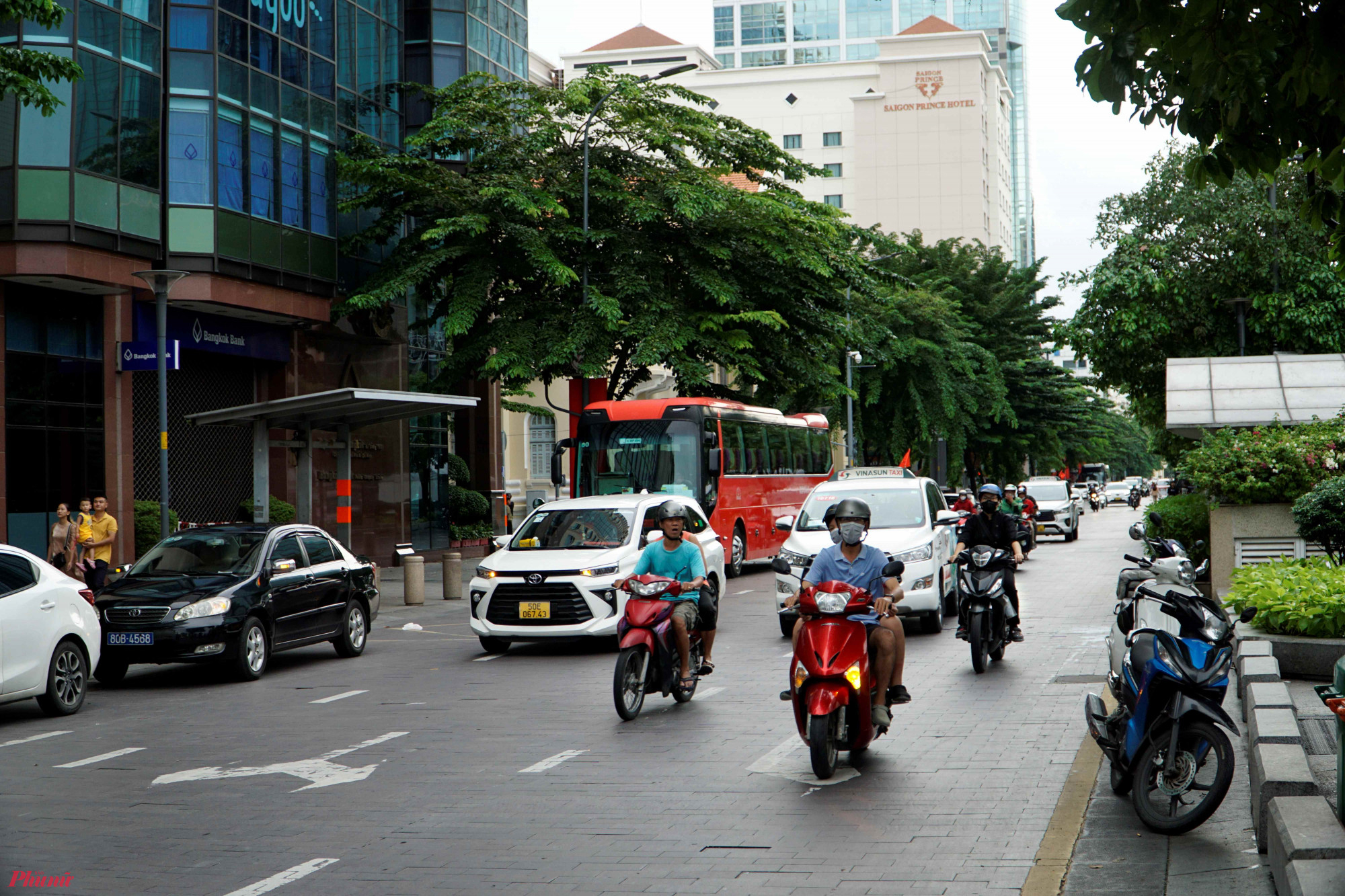 Đường Nguyễn Huệ (đoạn từ đường Lê Lợi đến đường Tôn Đức Thắng) sẽ cấm các loại xe lưu thông từ 19g - 22g ngày 15/8 