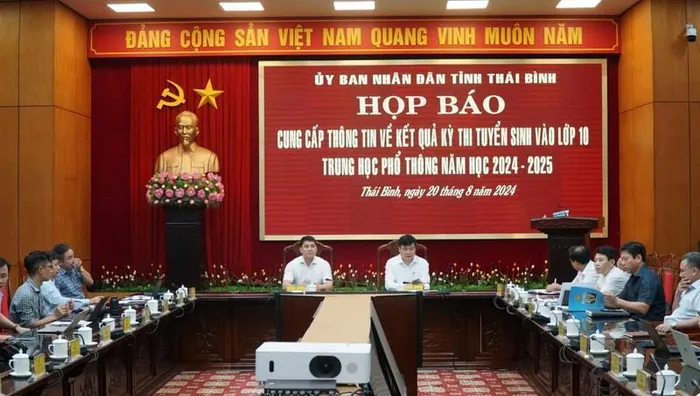 Cuộc họp báo công bố kết luận thanh tra. Ảnh: Hải Ninh