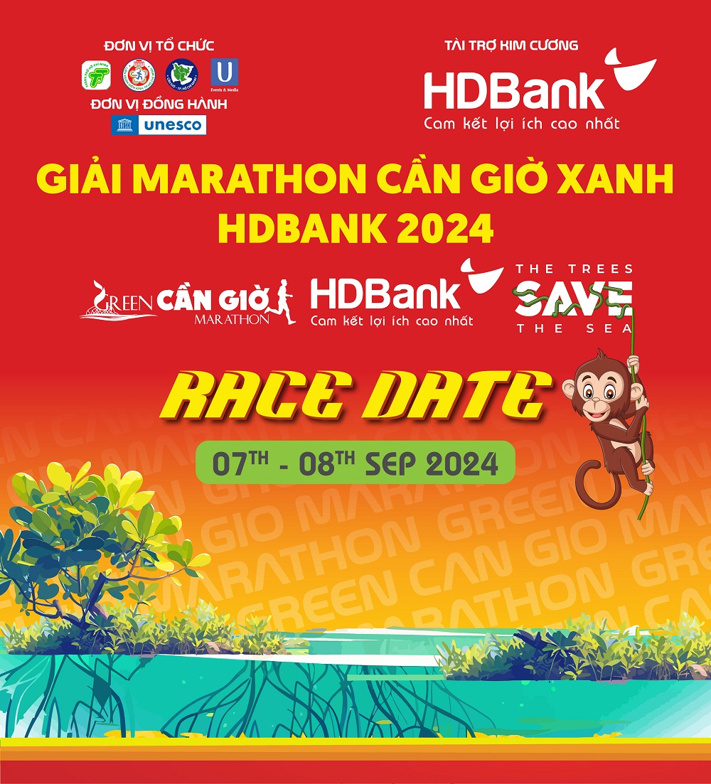 Green Cần Giờ Marathon HDBank 2024 - “Đường đua xanh” của tinh thần ESG  thu hút  hơn 3.000 Runners trong nước và quốc tế tham gia - Ảnh: HDBank