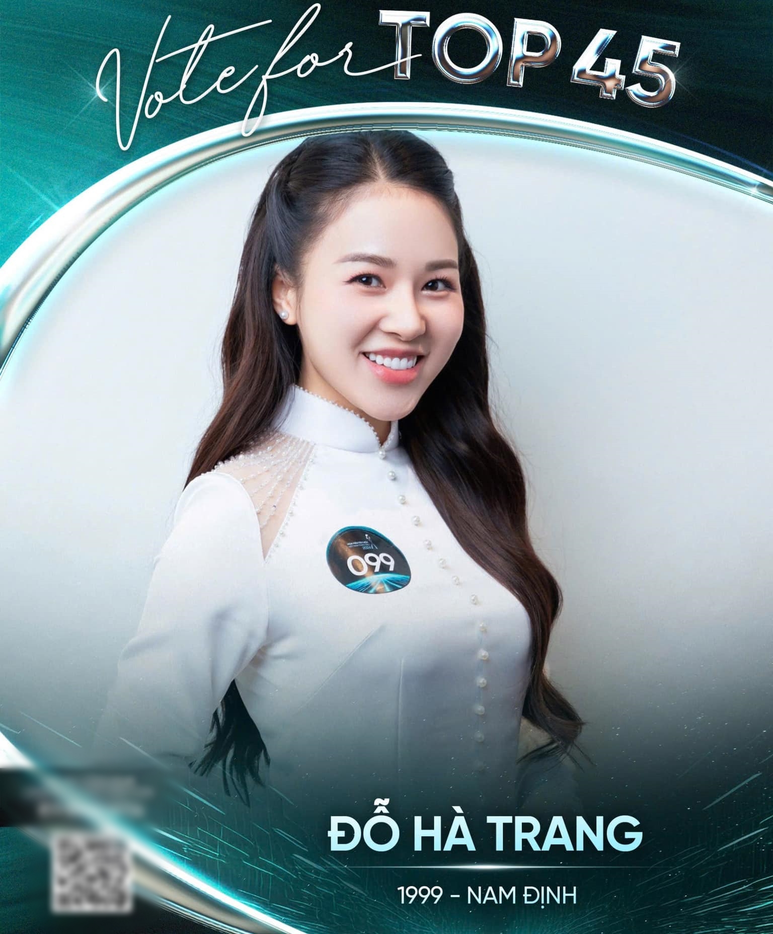 Đỗ Hà Trang (Nam Định, sinh năm 1999, số đo 80 – 60 – 90, cao 1m68) đang học quản trị kinh doanh tại trường ĐH Kinh tế kỹ thuật công nghệ. Cô có thành tích “không phải dạng vừa: là Hoa khôi áo dài Việt Nam 2023, góp mặt trong nhiều bộ sưu tập thời trang của các thương hiệu Viêt.