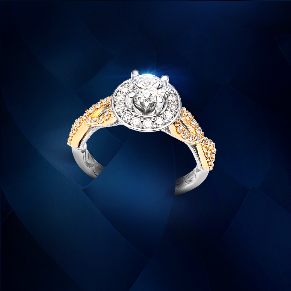 Nhẫn kim cương vàng 14K PNJ Timeless Diamond mang đến vẻ đẹp sang trọng và bền vững vượt thời gian - Ảnh: PNJ