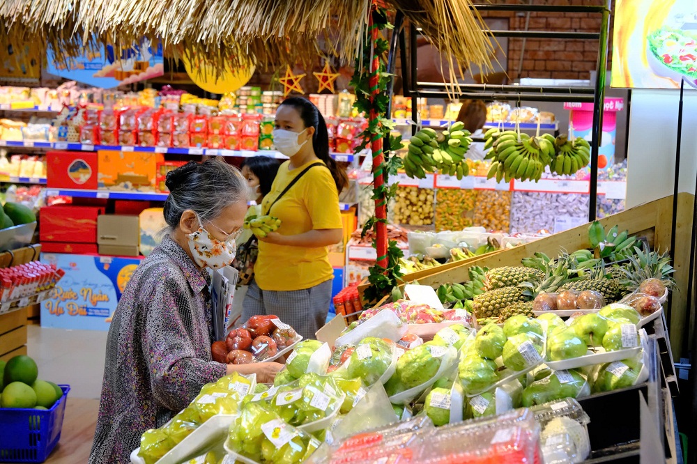 Chương trình thu hút khách hàng ngay từ ngày đầu tiên - Ảnh: Saigon Co.op