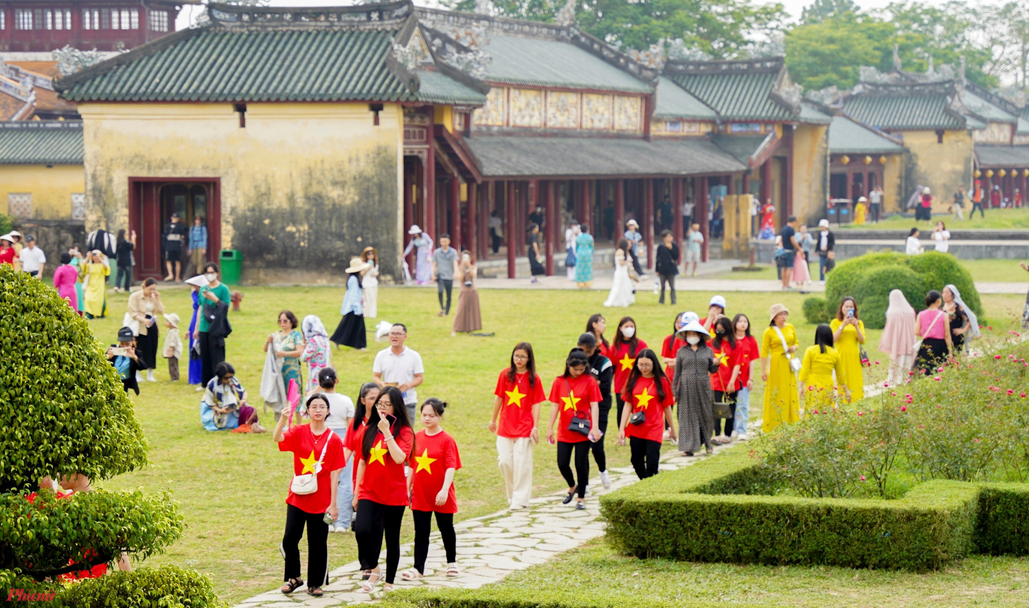 Đến Huế tham qua các di tích do Trung tâm Bảo tồn di tích cố đô Huế  quản lý trong ngày Quốc khánh 2/9 Du khách người Việt sẽ được miễn phí vé tham quan